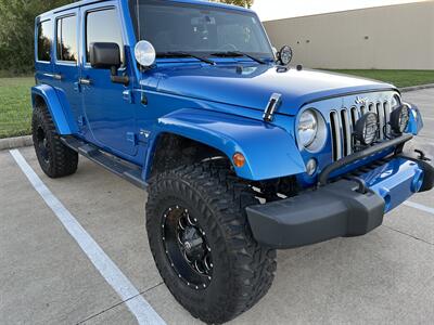 2016 Jeep Wrangler UNLIMITED SAHARA 4X4 AUTO HTD SEATS ONLY 78K MILES   - Photo 4 - Houston, TX 77031