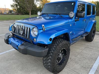 2016 Jeep Wrangler UNLIMITED SAHARA 4X4 AUTO HTD SEATS ONLY 78K MILES   - Photo 2 - Houston, TX 77031