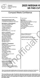 2025 Nissan Kicks SR LEATHERETTE 19 " WHLS BLIND SPORT ONLY 930 MILES   - Photo 5 - Houston, TX 77031