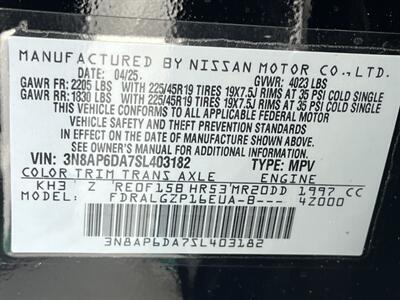 2025 Nissan Kicks SR LEATHERETTE 19 " WHLS BLIND SPORT ONLY 930 MILES   - Photo 24 - Houston, TX 77031