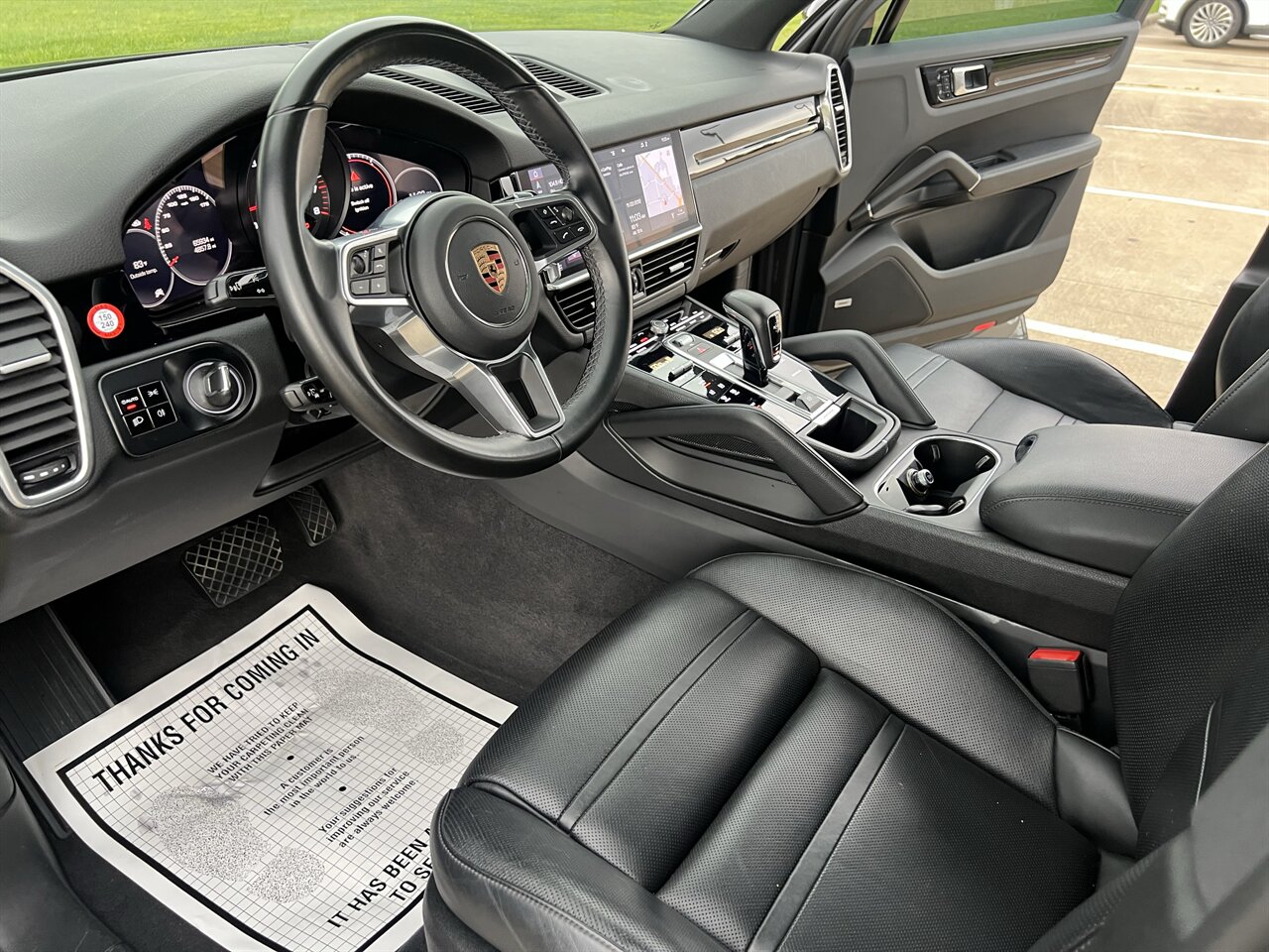 2020 Porsche Cayenne LEATHER PANO NAV HTD/COOL SEATS 20 " WHEELS REARCAM   - Photo 39 - Houston, TX 77031