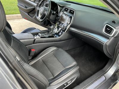 2019 Nissan Maxima 3.5 SV  LEATHER PUSH START HEATED STS NAV REARCAM BLUETOOTH SIRIUS - Photo 34 - Houston, TX 77031