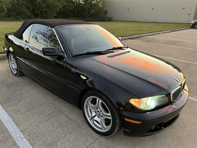 2005 BMW 330Ci CONVERTIBLE SPORT PKG M WHLS HTD STS 41K MLS   - Photo 24 - Houston, TX 77031