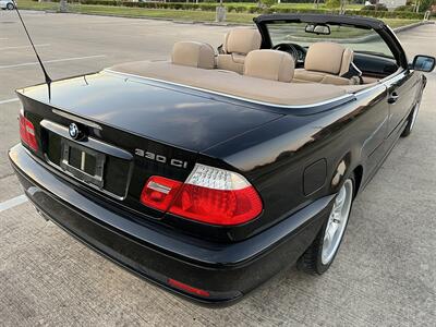 2005 BMW 330Ci CONVERTIBLE SPORT PKG M WHLS HTD STS 41K MLS   - Photo 11 - Houston, TX 77031