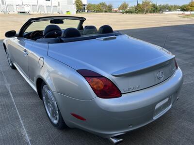 2002 Lexus SC 430 CONVERTIBLE LEATHER HEATED SEATS NAV 18 " WHLS   - Photo 9 - Houston, TX 77031