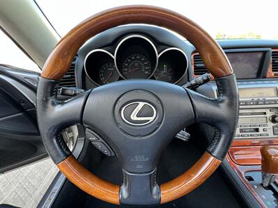 2002 Lexus SC 430 CONVERTIBLE LEATHER HEATED SEATS NAV 18 " WHLS   - Photo 43 - Houston, TX 77031