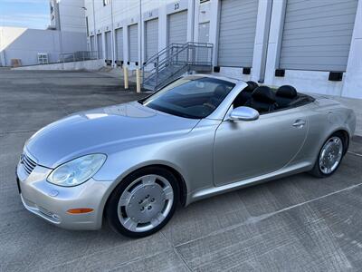 2002 Lexus SC 430 CONVERTIBLE LEATHER HEATED SEATS NAV 18 " WHLS   - Photo 4 - Houston, TX 77031