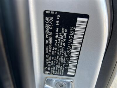 2006 BMW Z4 3.0si CONVERTIBLE 6 SPD MANUAL BBS STAGGERED WHLS   - Photo 31 - Houston, TX 77031