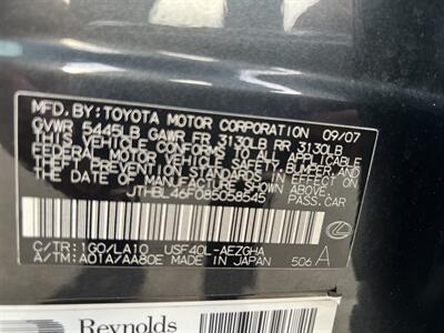 2008 Lexus LS 460 PREMIUM + SOFT CLOSE DOORS NAV REARCAM S.ROOF   - Photo 24 - Houston, TX 77031