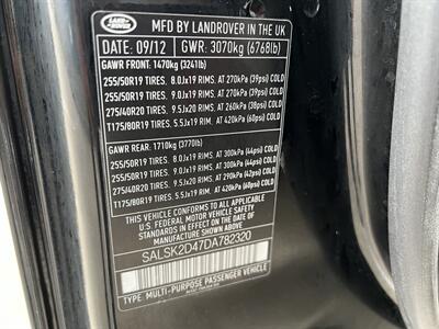 2013 Land Rover Range Rover Sport HSE LUX ONLY 61K MLS NAV REAR CAM HTD SEATS COOLER - Photo 30 - Houston, TX 77031