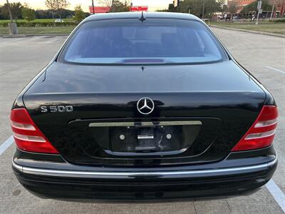 2002 Mercedes-Benz S 500 NAV WOOD STERNG VENT SEATS AMG WHLS 53K MLS   - Photo 6 - Houston, TX 77031