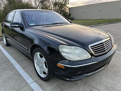 2002 Mercedes-Benz S 500 NAV WOOD STERNG VENT SEATS AMG WHLS 53K MLS  