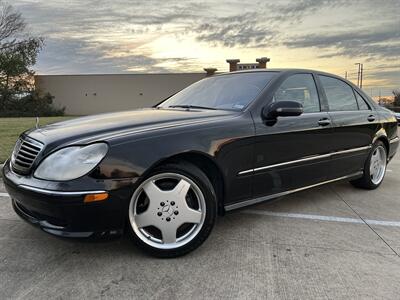 2002 Mercedes-Benz S 500 NAV WOOD STERNG VENT SEATS AMG WHLS 53K MLS   - Photo 24 - Houston, TX 77031