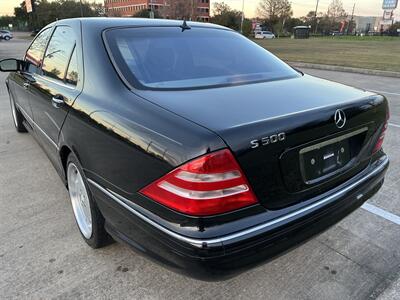 2002 Mercedes-Benz S 500 NAV WOOD STERNG VENT SEATS AMG WHLS 53K MLS   - Photo 5 - Houston, TX 77031