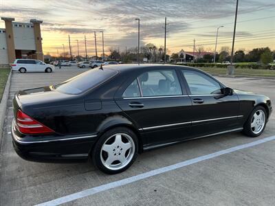 2002 Mercedes-Benz S 500 NAV WOOD STERNG VENT SEATS AMG WHLS 53K MLS   - Photo 8 - Houston, TX 77031