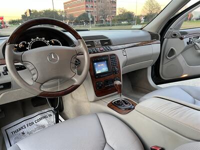 2002 Mercedes-Benz S 500 NAV WOOD STERNG VENT SEATS AMG WHLS 53K MLS   - Photo 27 - Houston, TX 77031