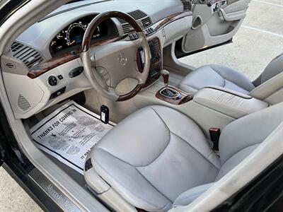 2002 Mercedes-Benz S 500 NAV WOOD STERNG VENT SEATS AMG WHLS 53K MLS   - Photo 33 - Houston, TX 77031