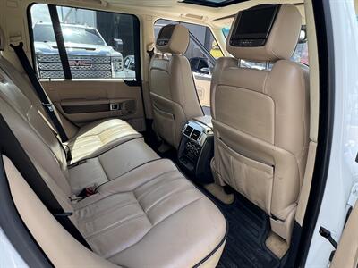 2012 Land Rover Range Rover HSE LUX NAV DVD ROOF HTD SEATS+STEERING PUSH START   - Photo 30 - Houston, TX 77031