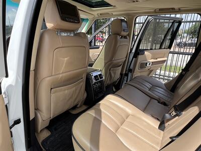 2012 Land Rover Range Rover HSE LUX NAV DVD ROOF HTD SEATS+STEERING PUSH START   - Photo 31 - Houston, TX 77031