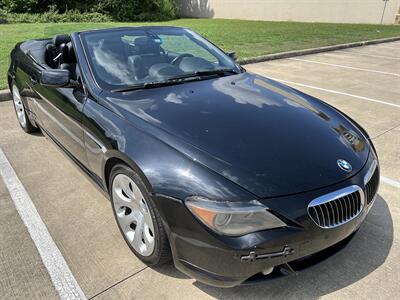 2007 BMW 650i CONVERTIBLE SPORTS PKG CWP HUD ONLY 76K MILES   - Photo 16 - Houston, TX 77031