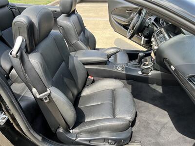 2007 BMW 650i CONVERTIBLE SPORTS PKG CWP HUD ONLY 76K MILES   - Photo 43 - Houston, TX 77031