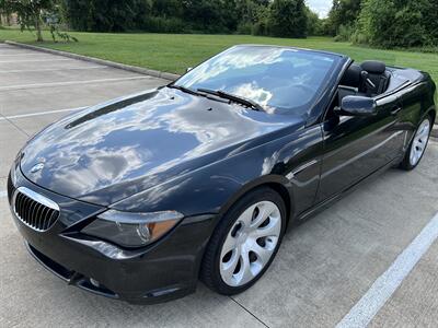 2007 BMW 650i CONVERTIBLE SPORTS PKG CWP HUD ONLY 76K MILES   - Photo 7 - Houston, TX 77031