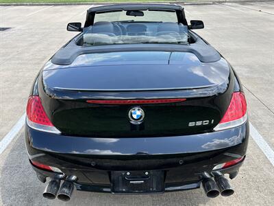 2007 BMW 650i CONVERTIBLE SPORTS PKG CWP HUD ONLY 76K MILES   - Photo 12 - Houston, TX 77031