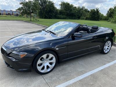 2007 BMW 650i CONVERTIBLE SPORTS PKG CWP HUD ONLY 76K MILES   - Photo 8 - Houston, TX 77031