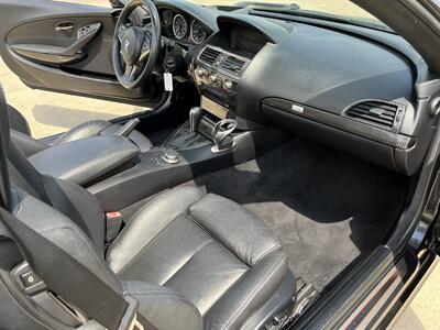 2007 BMW 650i CONVERTIBLE SPORTS PKG CWP HUD ONLY 76K MILES   - Photo 30 - Houston, TX 77031