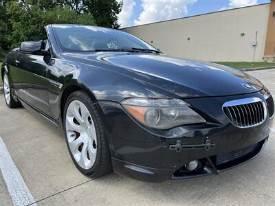2007 BMW 650i CONVERTIBLE SPORTS PKG CWP HUD ONLY 76K MILES   - Photo 1 - Houston, TX 77031