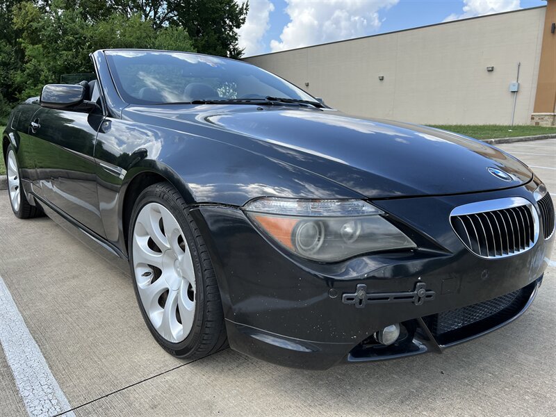 2007 BMW 650i CONVERTIBLE SPORTS PKG CWP HUD ONLY 76K MILES  