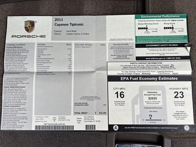 2011 Porsche Cayenne TIPTRONIC ONLY 44K MLS NAV PANO REARCAM MSRP 64185 - Photo 26 - Houston, TX 77031