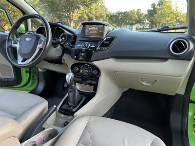 2014 Ford Fiesta TITANIUM LEATHER HTD SEATS REARCAM SIRIUS MANUAL   - Photo 25 - Houston, TX 77031