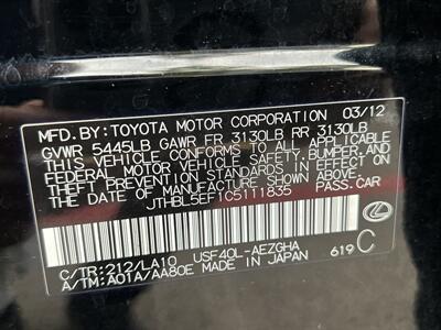 2012 Lexus LS 460 SOFT CLOSE DRS HTD/COOL SEATS 19 " WHLS NAV CAM   - Photo 24 - Houston, TX 77031
