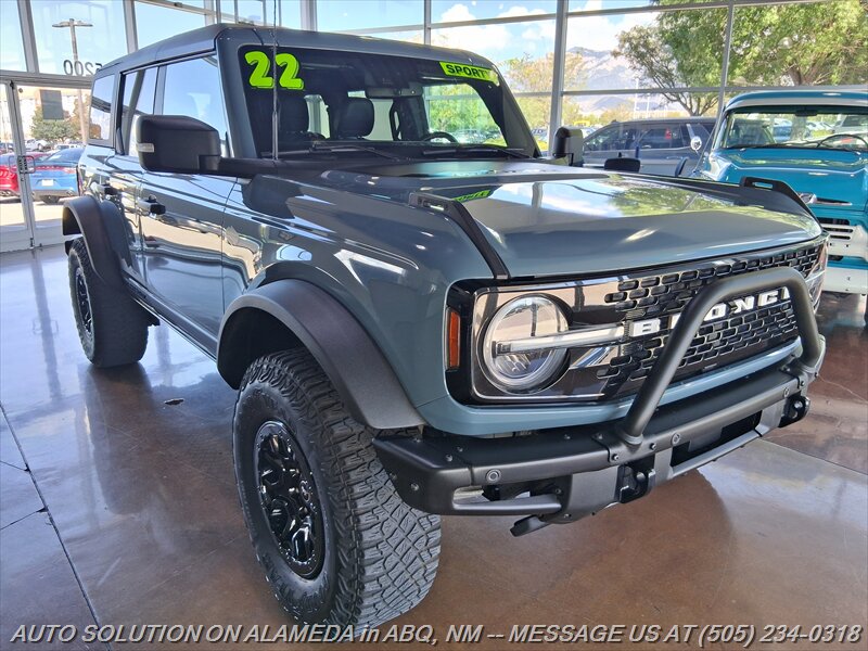 2022 Ford Bronco Wildtrak Advanced  