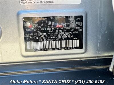 2012 Subaru Outback 2.5i Premium   - Photo 23 - Santa Cruz, CA 95060