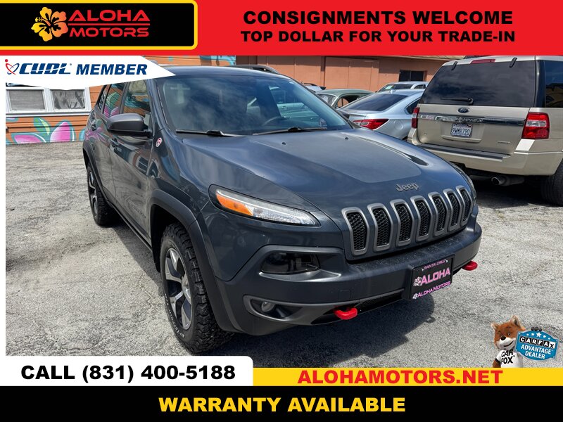 2016 Jeep Cherokee Trailhawk   - Photo 1 - Santa Cruz, CA 95060