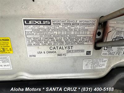 2005 Lexus RX 330   - Photo 22 - Santa Cruz, CA 95060