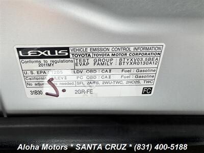 2011 Lexus ES 350   - Photo 21 - Santa Cruz, CA 95060