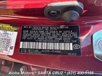 2005 Toyota Camry XLE   - Photo 23 - Santa Cruz, CA 95060