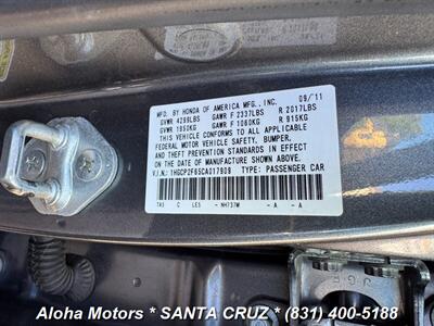 2012 Honda Accord SE   - Photo 22 - Santa Cruz, CA 95060