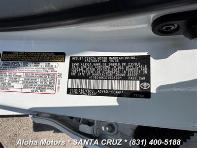 2007 Toyota Camry LE   - Photo 21 - Santa Cruz, CA 95060