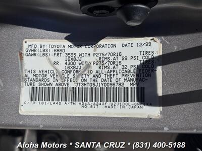 2000 Toyota Land Cruiser   - Photo 22 - Santa Cruz, CA 95060
