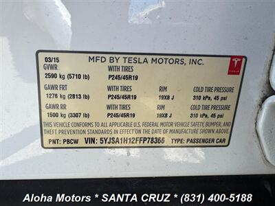 2015 Tesla Model S 85 - Photo 22 - Santa Cruz, CA 95060