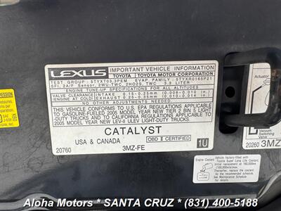 2005 Lexus RX 330   - Photo 23 - Santa Cruz, CA 95060