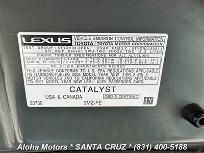 2005 Lexus ES 330   - Photo 24 - Santa Cruz, CA 95060