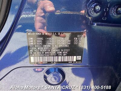 2016 Honda HR-V EX-L w/Navi   - Photo 23 - Santa Cruz, CA 95060