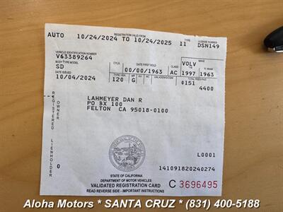 1963 Volvo PV544   - Photo 15 - Santa Cruz, CA 95060