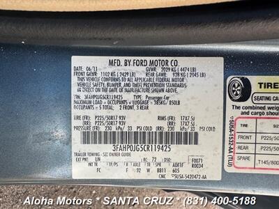 2012 Ford Fusion SEL   - Photo 24 - Santa Cruz, CA 95060