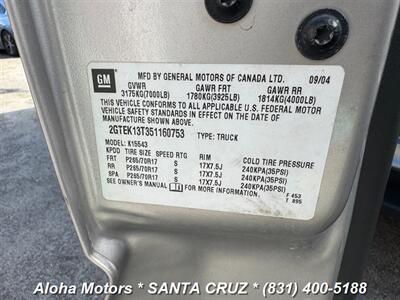 2005 GMC Sierra 1500 SLT   - Photo 20 - Santa Cruz, CA 95060